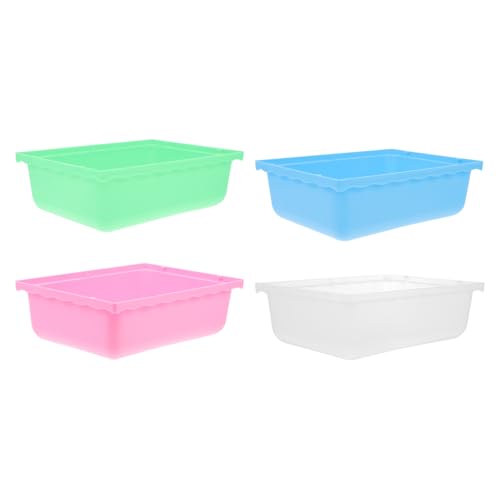 BESPORTBLE 4stücke Hamster Toilette Trays Für Käfige Kunststoff Urinaltrays Grün Transparent Und Blau Für Haustierpflege Und Einfach Zu Reinigen BESPORTBLE 4stücke Hamster Toilette Trays Für Käfige Kunststoff Urinaltrays Grün Transparent Und Blau Für Haustierpflege Und Einfach Zu Reinigen von BESPORTBLE