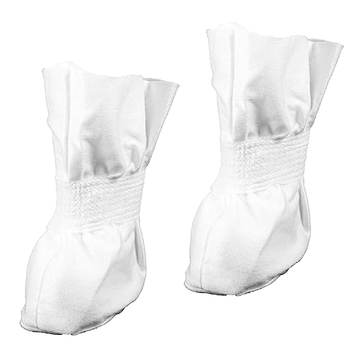 BESPORTBLE 4 Stück Teiliges Verstellbare Einweg Hundeschuhe aus Atmungsaktivem Pfotenschutz für Kleine Hunde wasserdichte Outdoor Booties Bequem und Einfach Anzuziehen von BESPORTBLE