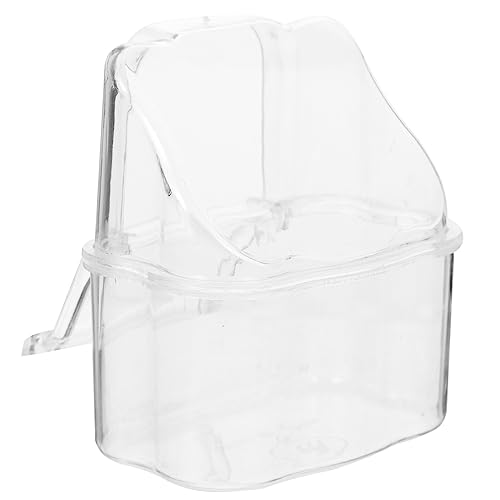 BESPORTBLE 4 Stück Transparente Vogelkäfig Futterbox zum Aufhängen Robuster Papageien Futterspender Multifunktionale Futterschale für Vögel Einfache für Futter und Wasser im Käfig BESPORTBLE 4 Stück Transparente Vogelkäfig Futterbox zum Aufhängen Robuster Papageien Futterspender Multifunktionale Futterschale für Vögel Einfache für Futter und Wasser im Käfig von BESPORTBLE