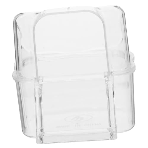 BESPORTBLE 4 Stück Vogelkäfig Futterspender Hängende Futterbox Transparente Futterschale für Papageien Kanarienvögel und Kleine Vögel Praktischer Futter und Wassernapf mit Clip Design für BESPORTBLE 4 Stück Vogelkäfig Futterspender Hängende Futterbox Transparente Futterschale für Papageien Kanarienvögel und Kleine Vögel Praktischer Futter und Wassernapf mit Clip Design für von BESPORTBLE