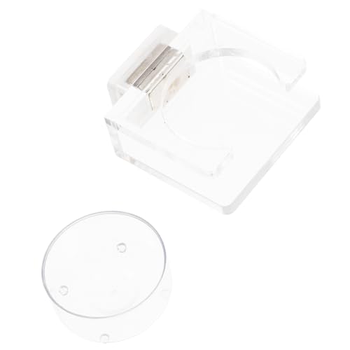 BESPORTBLE 4stücke Reptilien Futternapf Mit Magnet Transparente Futter Und Wasserschale Für Kleine Reptilien Wie Eidechsen Und Spinnen Einfache Reinigung Und Montage Für Terrarien BESPORTBLE 4stücke Reptilien Futternapf Mit Magnet Transparente Futter Und Wasserschale Für Kleine Reptilien Wie Eidechsen Und Spinnen Einfache Reinigung Und Montage Für Terrarien von BESPORTBLE