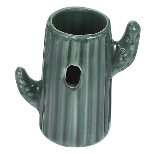 BESPORTBLE 4stücke Cactus Wasserflasche Für Kleine Haustiere Verstellbare Keramik Trinkflasche Mit Rutschfestem Stand Für Hamster Und Zwerghamster Einfach Zu Reinigen Installieren Sichere von BESPORTBLE