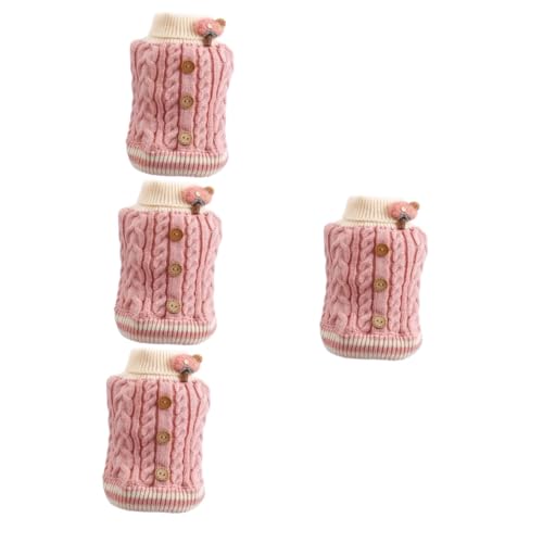 BESPORTBLE 4 Stück Welpenweste Aus Baumwolle Winterjacken Für Hunde Hundepullover Für Kleine Hunde Warme Kleidung Für Welpen Warmes Welpentuch Haustier Herbst-Winter-Outfit Stoff Rosa BESPORTBLE 4 Stück Welpenweste Aus Baumwolle Winterjacken Für Hunde Hundepullover Für Kleine Hunde Warme Kleidung Für Welpen Warmes Welpentuch Haustier Herbst-Winter-Outfit Stoff Rosa von BESPORTBLE