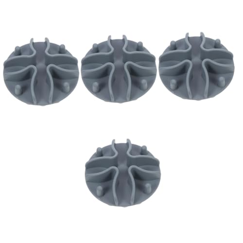BESPORTBLE 4 Stück langsamer Zubringer Langsamer Fressnapf für Hunde Haustiere Puzzle Slow Feeder Hundenapf mit Saugnapf Hundenapf für langsames Fressen Futternapfeinsatz schöne Futternapf von BESPORTBLE