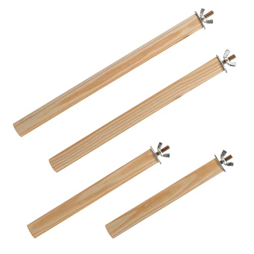 BESPORTBLE 4pcs Schleifen Sticks Vogel Papagei Zähne Molaren Schleifen Steht Stangen Für Pet Vögel von BESPORTBLE