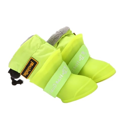 BESPORTBLE Haustierschuhe Regenstiefel 4 Stück Hunderegenschuhe Zehensocken - Outdoor Haustierschuhe BESPORTBLE Haustierschuhe Regenstiefel 4 Stück Hunderegenschuhe Zehensocken - Outdoor Haustierschuhe von BESPORTBLE