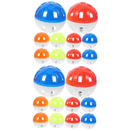 BESPORTBLE 40 Stück Teiliges Papageien Bunte Hohlkugelige Glöckchen Langlebige Kauspielzeuge für Vögel Fördert Krallenpflege und Beschäftigung Geeignet für Wellensittiche Zufällige Farbe BESPORTBLE 40 Stück Teiliges Papageien Bunte Hohlkugelige Glöckchen Langlebige Kauspielzeuge für Vögel Fördert Krallenpflege und Beschäftigung Geeignet für Wellensittiche Zufällige Farbe von BESPORTBLE