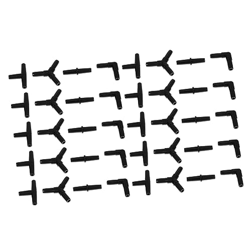 BESPORTBLE 40st Adapter Für Fischtanks Luftschlauchanschlüsse Aquarium-wasserventil Reise-Adapter Aquariumschlauchadapter Schlauchanschluss Für Luftpumpe Elektrische Pumpe Auto Plastik Black BESPORTBLE 40st Adapter Für Fischtanks Luftschlauchanschlüsse Aquarium-wasserventil Reise-Adapter Aquariumschlauchadapter Schlauchanschluss Für Luftpumpe Elektrische Pumpe Auto Plastik Black von BESPORTBLE