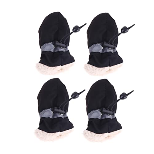 BESPORTBLE 4stücke Hundestiefel Mit Rutschfester Sohle Gummiband Für Bequeme Passform Aus Langlebigen Materialien Pfotenschutz Vor Schmutz Sand Schnee Für Outdoor-spaziergänge Schützt von BESPORTBLE