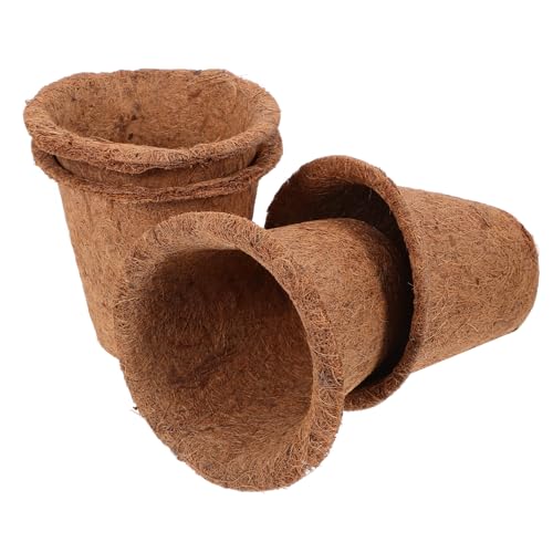 BESPORTBLE 4er Set Kokosfaser Anzuchtpots Praktische Pflanztöpfe Für Sukkulenten Und Setzlinge Biologisch Abbaubare Pflege Für Pflanzen Ideal Für Gartenbedarf Und Pflanzenzucht BESPORTBLE 4er Set Kokosfaser Anzuchtpots Praktische Pflanztöpfe Für Sukkulenten Und Setzlinge Biologisch Abbaubare Pflege Für Pflanzen Ideal Für Gartenbedarf Und Pflanzenzucht von BESPORTBLE