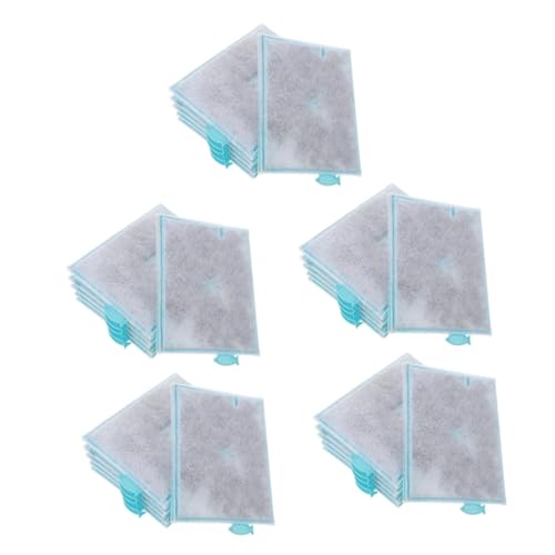 BESPORTBLE 5 Kisten Aquariumfilter Schwammfilter für Aquarium Aquarienschaum Aquarium Cleaner aquaristik zubehör Wattepads Sieb Versorgung mit Aquarien Filterwatte aus Baumwolle klein von BESPORTBLE