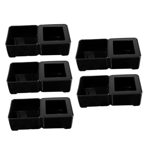 BESPORTBLE Reptilien-futternapf Schildkrötenfutter 5 Stück Zuchtbox für Eidechsen Schlangen und Kleintiere BESPORTBLE Reptilien-futternapf Schildkrötenfutter 5 Stück Zuchtbox für Eidechsen Schlangen und Kleintiere von BESPORTBLE
