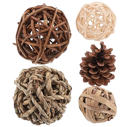 BESPORTBLE 5stücke Kauspielzeug Für Kleintiere Naturbelassene Weidenbälle Für Meerschweinchen Und Kaninchen Für Zahnpflege Und Spielspaß Große Snacks Für Haustiere BESPORTBLE 5stücke Kauspielzeug Für Kleintiere Naturbelassene Weidenbälle Für Meerschweinchen Und Kaninchen Für Zahnpflege Und Spielspaß Große Snacks Für Haustiere von BESPORTBLE