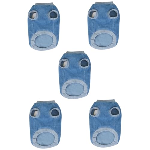 BESPORTBLE 5 Stück Haustier Hundekleidung Haustier Winterkostü Haustier Overall Welpenkleid Täglicher Gebrauch Welpenkostü Hunde Outfits Kleine Hundepullover Haustierkleidung Für von BESPORTBLE