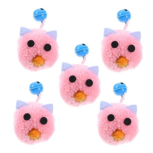 BESPORTBLE 5 Stücke Gefüllte Launcher Katze Rad Interaktive Teaser Katze Puzzle Aktivität Katze Für Indoor Katzen Kätzchen Glocke Mäuse Plüsch BESPORTBLE 5 Stücke Gefüllte Launcher Katze Rad Interaktive Teaser Katze Puzzle Aktivität Katze Für Indoor Katzen Kätzchen Glocke Mäuse Plüsch von BESPORTBLE