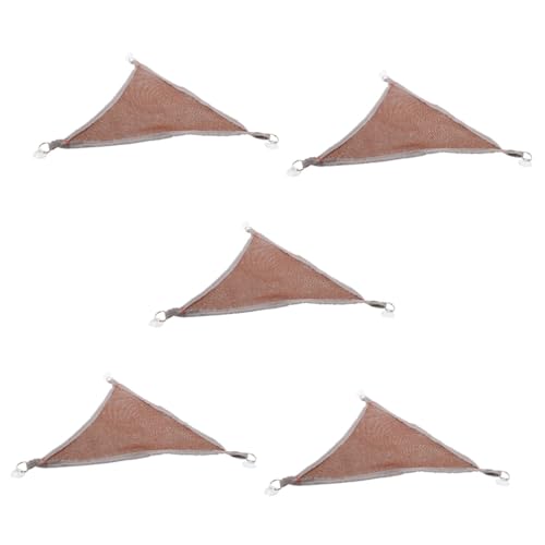 BESPORTBLE 5St Hängematte Leoparden- Eidechsen-Tank-Hängematte Reptil haustierbett pet Bed Spielzeuge Hängematte aus Schaukelspielzeug für Haustiere Stoff Coffee BESPORTBLE 5St Hängematte Leoparden- Eidechsen-Tank-Hängematte Reptil haustierbett pet Bed Spielzeuge Hängematte aus Schaukelspielzeug für Haustiere Stoff Coffee von BESPORTBLE