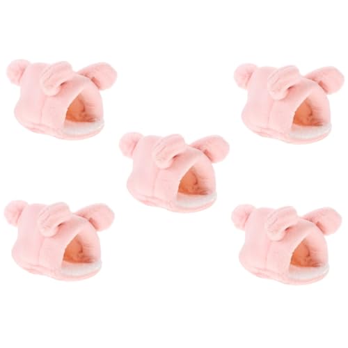 BESPORTBLE 5St Hamsternest hamsterbett nagerhaus Hamster Kuschelhöhle Hamster Versteck tierbett Hamster Plüschhaus Hamsterhaus Warmhaltendes Haustiernest meerschweinchen Bett Lammsamt Rosa BESPORTBLE 5St Hamsternest hamsterbett nagerhaus Hamster Kuschelhöhle Hamster Versteck tierbett Hamster Plüschhaus Hamsterhaus Warmhaltendes Haustiernest meerschweinchen Bett Lammsamt Rosa von BESPORTBLE