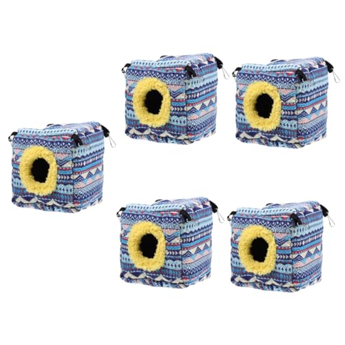 BESPORTBLE 5 Stücke Baumwolle Eichhörnchen Nest Für Hamster Warme Bett Hängen Design von BESPORTBLE