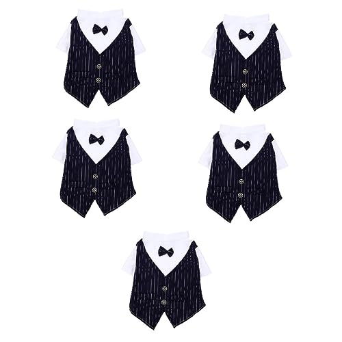 BESPORTBLE 5St Haustieranzug Hochzeitsanzug für Hunde Smokinghemd für Haustiere Hund hochzeitsdeko Dog Costume hundekostüme für Hunde hochzeitskleid Hundeshirt Hemd für Hunde Polyester Navy BESPORTBLE 5St Haustieranzug Hochzeitsanzug für Hunde Smokinghemd für Haustiere Hund hochzeitsdeko Dog Costume hundekostüme für Hunde hochzeitskleid Hundeshirt Hemd für Hunde Polyester Navy von BESPORTBLE