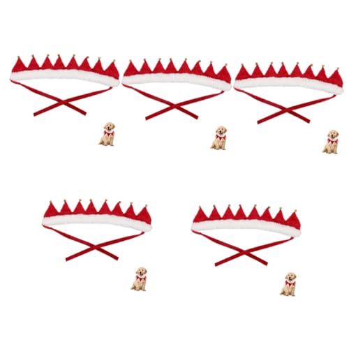 BESPORTBLE 5stücke Hundehalsband Mit Weihnachtsglocken Festliches Für Hunde Und Niedliches Weihnachtszubehör Für Feiertagsfeiern BESPORTBLE 5stücke Hundehalsband Mit Weihnachtsglocken Festliches Für Hunde Und Niedliches Weihnachtszubehör Für Feiertagsfeiern von BESPORTBLE
