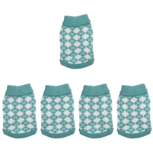 BESPORTBLE 5St Hundepullover hundemantel Dog Raincoat Kleidung für Haustiere Schweinchen Haustier Kostüm schöner Welpenpullover Katzen Winterkleidung für Hunde Hund Katze Kleidung Acryl Green BESPORTBLE 5St Hundepullover hundemantel Dog Raincoat Kleidung für Haustiere Schweinchen Haustier Kostüm schöner Welpenpullover Katzen Winterkleidung für Hunde Hund Katze Kleidung Acryl Green von BESPORTBLE