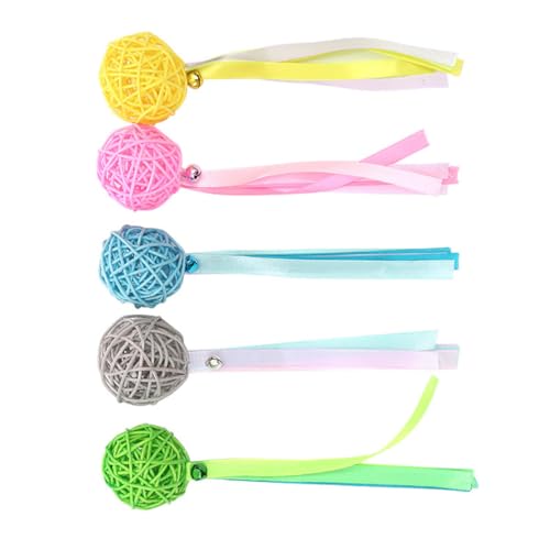 BESPORTBLE 5St Katze Glocke Spielzeug Katze Molar Spielzeug Katze Rattan Bälle Spielzeug interaktives katzenspielzeug Interactive cat Toy Spielzeug zum Necken von Katzen Bissfestes Spielzeug BESPORTBLE 5St Katze Glocke Spielzeug Katze Molar Spielzeug Katze Rattan Bälle Spielzeug interaktives katzenspielzeug Interactive cat Toy Spielzeug zum Necken von Katzen Bissfestes Spielzeug von BESPORTBLE