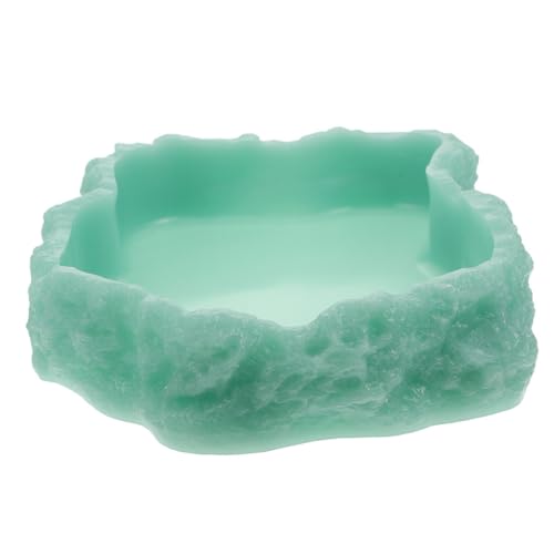 BESPORTBLE 5St Leuchtende Wasserschale Haustierzubehör Futterspender für Haustiere Schildkrötenpanzer tierfutter wassercontainer Reptilienschale aus Harz Reptilien-Wassernapf Light Green BESPORTBLE 5St Leuchtende Wasserschale Haustierzubehör Futterspender für Haustiere Schildkrötenpanzer tierfutter wassercontainer Reptilienschale aus Harz Reptilien-Wassernapf Light Green von BESPORTBLE