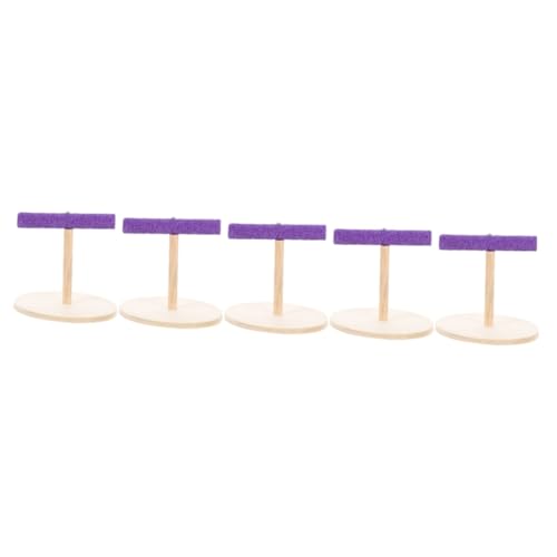 BESPORTBLE 5St Papageienständer holzspielzeug Wooden Toys Papageienspielzeug Papagei Vogel Barsch Spielzeuge Bürodekoration Vogelständer aus Holz Vogel papagei versorgung hölzern Stand tosu BESPORTBLE 5St Papageienständer holzspielzeug Wooden Toys Papageienspielzeug Papagei Vogel Barsch Spielzeuge Bürodekoration Vogelständer aus Holz Vogel papagei versorgung hölzern Stand tosu von BESPORTBLE