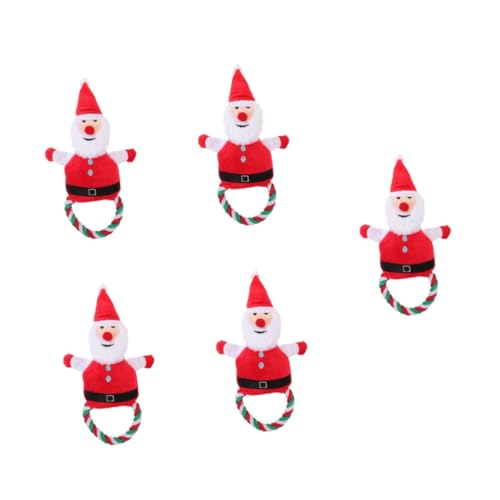 BESPORTBLE 5St Plüsch Hundespielzeug quietschende spielzeuge für welpen gefülltes Weihnachtsmann-Hundespielzeug Weihnachten quietschendes Hundespielzeug Kauspielzeug für Hunde Plüschtiere BESPORTBLE 5St Plüsch Hundespielzeug quietschende spielzeuge für welpen gefülltes Weihnachtsmann-Hundespielzeug Weihnachten quietschendes Hundespielzeug Kauspielzeug für Hunde Plüschtiere von BESPORTBLE
