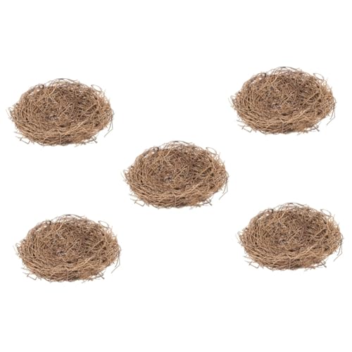 BESPORTBLE 5 Stücke Einzigartige Vögel Nest Rattan Handwerk Dekorationen Für Ostern Artikel Display BESPORTBLE 5 Stücke Einzigartige Vögel Nest Rattan Handwerk Dekorationen Für Ostern Artikel Display von BESPORTBLE