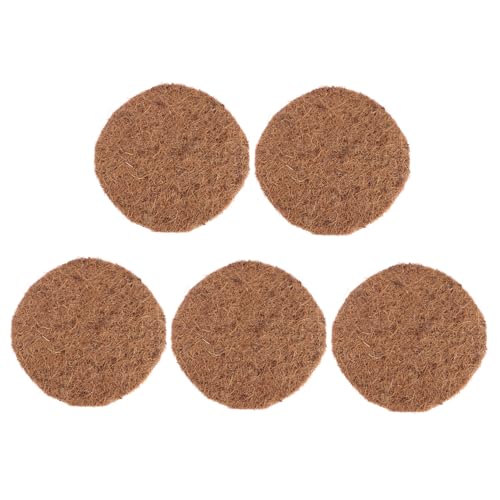 BESPORTBLE Vogel Nistmaterial 5er Set Taubennest Eier Matte Kokos Kokos Vogel Gras Matte Zubehör von BESPORTBLE