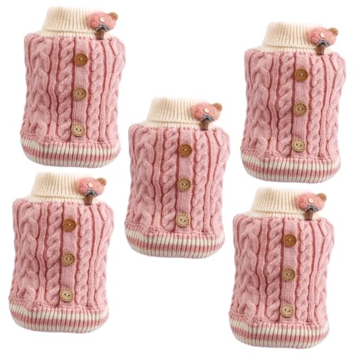 BESPORTBLE 5stücke Hunde Und Katzenpullover Für Winter Atmungsaktives Bequemes Haustier-Sweatshirt Mit Cartoon- Für Kleine Hunde Und Katzen Für Kalte Tage Und Lustige Fotos BESPORTBLE 5stücke Hunde Und Katzenpullover Für Winter Atmungsaktives Bequemes Haustier-Sweatshirt Mit Cartoon- Für Kleine Hunde Und Katzen Für Kalte Tage Und Lustige Fotos von BESPORTBLE