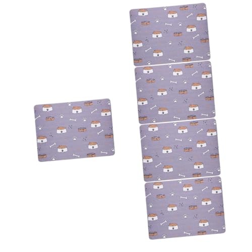 BESPORTBLE 5st Futtermatte Für Haustiere Hundefutter Katzennapfmatte Hundematten Für Lebensmittel Matte Für Haustiergeschirr Hund Frisst Matte Diatomeenschlamm Wasserschale Knochen BESPORTBLE 5st Futtermatte Für Haustiere Hundefutter Katzennapfmatte Hundematten Für Lebensmittel Matte Für Haustiergeschirr Hund Frisst Matte Diatomeenschlamm Wasserschale Knochen von BESPORTBLE