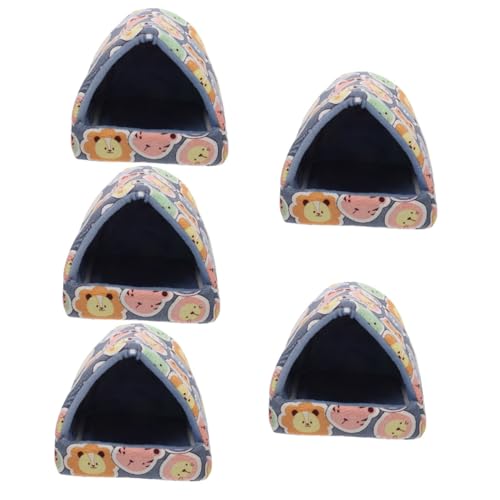 BESPORTBLE 5st Hamsterstreu Hamsterhäuser Rattenzubehör Für Den Käfig Kleines Hamsterversteck Hamsterwinter Winterhamsterhaus Kleintierhütte Warm Halten Baumwolle Hamsterbedarf von BESPORTBLE