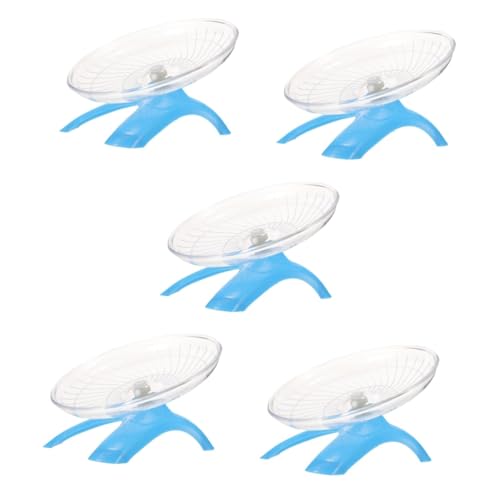 BESPORTBLE Laufrad Meerschweinchen 5st Laufradspielzeug Spielzeuge Hamsterrad Spielzeug Laufrad Igel Rad Für Meerschweinchen Rattenrad Eichhörnchen Lieferungen Läufer Frisbeescheibe Rennmaus Plastik von BESPORTBLE
