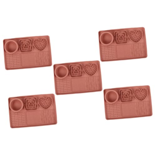 BESPORTBLE 5st Leckunterlage Für Haustiere Leckpad Für Die Badewanne Für Hunde Badespielzeug Für Hunde Leckmatte Hunde Lecken Langsam Futtermatte Puzzle Hundenapf Pet-Food-pad Kieselgel Rosa BESPORTBLE 5st Leckunterlage Für Haustiere Leckpad Für Die Badewanne Für Hunde Badespielzeug Für Hunde Leckmatte Hunde Lecken Langsam Futtermatte Puzzle Hundenapf Pet-Food-pad Kieselgel Rosa von BESPORTBLE