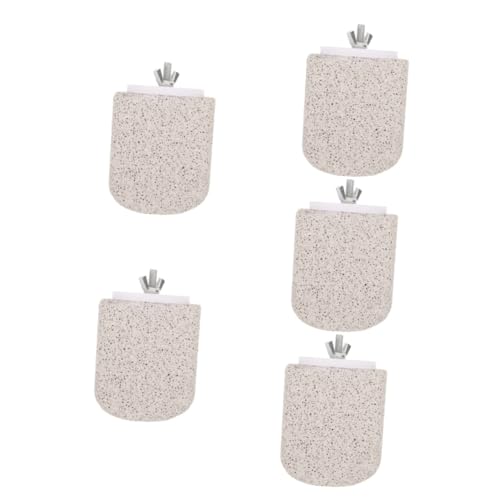 BESPORTBLE 5stücke Pet Bird Perch Stand Für Vögel Kauspielzeug Aus Naturholz Paw Grinding Platform Für Papageien Wellensittiche Und Nymphensittiche Für Spiel Und Ruhe Im Vogelkäfig von BESPORTBLE