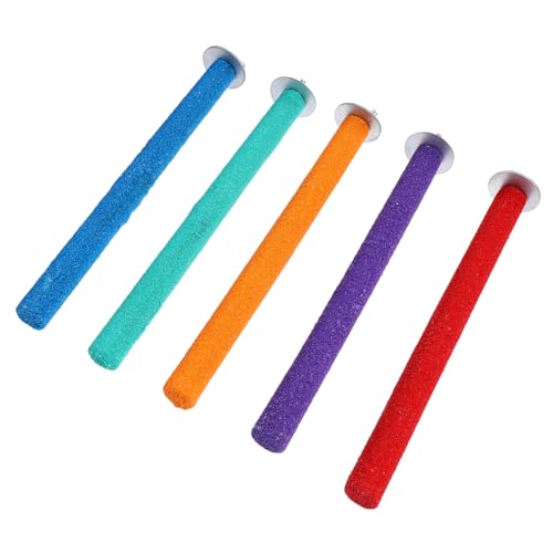 BESPORTBLE 5stücke Teiliges Papagei Standrohre Zur Krallenpflege Praktische Vogel Spielzeuge Für Wellensittiche Nymphensittiche Und Andere Kleine Vögel Einfach Zu Montieren Reinigen BESPORTBLE 5stücke Teiliges Papagei Standrohre Zur Krallenpflege Praktische Vogel Spielzeuge Für Wellensittiche Nymphensittiche Und Andere Kleine Vögel Einfach Zu Montieren Reinigen von BESPORTBLE