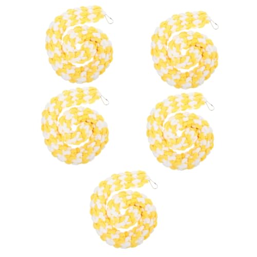 BESPORTBLE 5stücke Kletterseil Spielzeug Für Kleintiere Baumwollseil Für Hamster Reptilien Und Kleine Haustiere Sicheres Und Langlebiges Kletterspielzeug Käfigdekoration Fördert BESPORTBLE 5stücke Kletterseil Spielzeug Für Kleintiere Baumwollseil Für Hamster Reptilien Und Kleine Haustiere Sicheres Und Langlebiges Kletterspielzeug Käfigdekoration Fördert von BESPORTBLE
