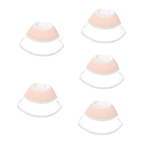BESPORTBLE 5st Verbundkegelkragen Cartoon Gestaltetes Katzenhalsband Anti-Kratz- Für Haustiere Katze Weicher Katzenhalskegel Für Rosa PVC Konisch Halsring BESPORTBLE 5st Verbundkegelkragen Cartoon Gestaltetes Katzenhalsband Anti-Kratz- Für Haustiere Katze Weicher Katzenhalskegel Für Rosa PVC Konisch Halsring von BESPORTBLE