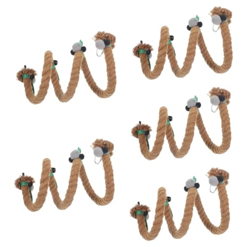 BESPORTBLE 5st Vogelkäfigseil Vogelkäfigständer Stehendes Spielzeug Sittichspielzeug Vogel Stehendes Seil Papagei Schaukelseil Papageienversorgung Papageienständer Barsch Baumwollseil Hängend BESPORTBLE 5st Vogelkäfigseil Vogelkäfigständer Stehendes Spielzeug Sittichspielzeug Vogel Stehendes Seil Papagei Schaukelseil Papageienversorgung Papageienständer Barsch Baumwollseil Hängend von BESPORTBLE