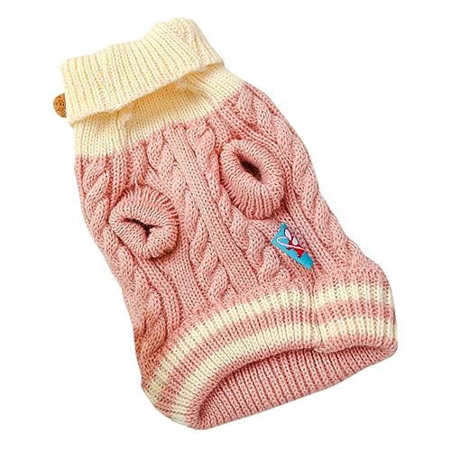 BESPORTBLE 5st Welpenweste Aus Baumwolle Cartoon-Hoodies Warme Kleidung Für Welpen Katzenkostüm Welpen-Pullover Bequeme Hundekleidung Entzückender Katzenpullover Hund Wintermantel Rosa Stoff BESPORTBLE 5st Welpenweste Aus Baumwolle Cartoon-Hoodies Warme Kleidung Für Welpen Katzenkostüm Welpen-Pullover Bequeme Hundekleidung Entzückender Katzenpullover Hund Wintermantel Rosa Stoff von BESPORTBLE