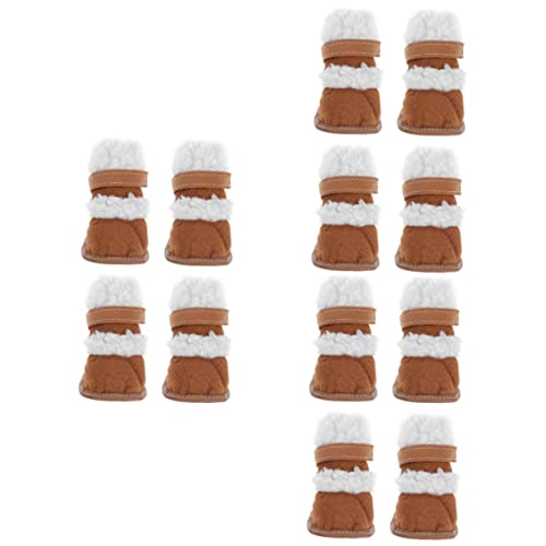 BESPORTBLE 6 Paar Haustier Schneestiefel Hundestiefel Welpenstiefel Haustier Schneeschuhe Haustierschuhe Kurze Haustierstiefel Chihuahua Stiefel Haustier Winterstiefel Pfotenschutz BESPORTBLE 6 Paar Haustier Schneestiefel Hundestiefel Welpenstiefel Haustier Schneeschuhe Haustierschuhe Kurze Haustierstiefel Chihuahua Stiefel Haustier Winterstiefel Pfotenschutz von BESPORTBLE