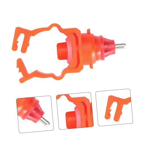 BESPORTBLE 6er-Pack Hühnerwasser-futterspender Automatisches Geflügel-tränke-Set Für Hühner Truthähne Zufällige Farbe von BESPORTBLE