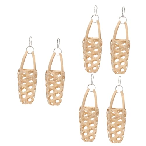 BESPORTBLE 3sets Papagei Vogel Futtersuche Korb Gemüse Fütterung Korb Spielzeug Haken Vogel Lebensmittel Container Barsch 2 Stücke * 3 BESPORTBLE 3sets Papagei Vogel Futtersuche Korb Gemüse Fütterung Korb Spielzeug Haken Vogel Lebensmittel Container Barsch 2 Stücke * 3 von BESPORTBLE