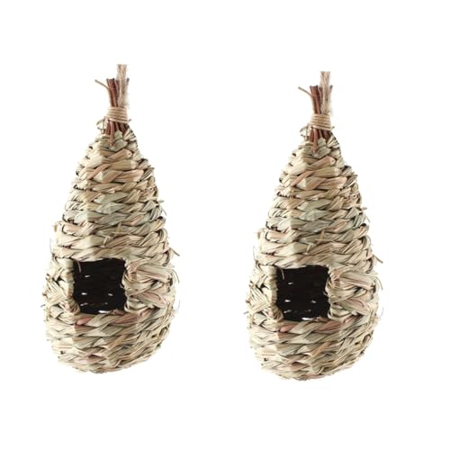 BESPORTBLE 6stücke Teiliges Aus Handgewebtem Gras-vogelhaus-Nest Für Kleintiere Und Papageien Sicheres Und Warmes Zuhause Für Vögel Für Budgerigars Und Andere Haustiere BESPORTBLE 6stücke Teiliges Aus Handgewebtem Gras-vogelhaus-Nest Für Kleintiere Und Papageien Sicheres Und Warmes Zuhause Für Vögel Für Budgerigars Und Andere Haustiere von BESPORTBLE