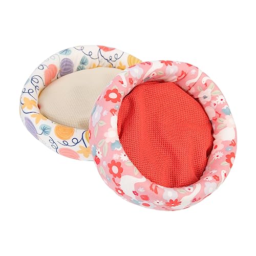 BESPORTBLE 6 STK Hamsternest Kühlung Für Kleine Haustiere Meerschweinchen Lebensraum Kleintierhaus Hamster Eisbett Hundehütte Sommer-haustierkissen Eichhörnchenbett Kleintierkäfig Baumwolle von BESPORTBLE