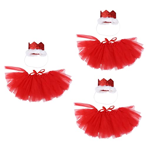 BESPORTBLE 6 STK Hund Tuch Hundebekleidung Haustier-Hundekleidung Hund hochzeitskleid Welpe Tutu-Rock Welpen-Stirnband Hunde-Outfit Welpenrock Haustierkleidung Tutu-Rock für Haustiere rot BESPORTBLE 6 STK Hund Tuch Hundebekleidung Haustier-Hundekleidung Hund hochzeitskleid Welpe Tutu-Rock Welpen-Stirnband Hunde-Outfit Welpenrock Haustierkleidung Tutu-Rock für Haustiere rot von BESPORTBLE