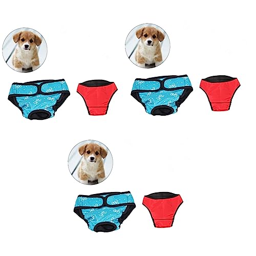 BESPORTBLE 6 STK Hundephysiologische Hosen Hunde Unterhose Hunde inkontinenzhose Dog Diapers hundewindel Hundehöschen Hunde windel Welpenwindeln Windeln für Hunde Haustierwindeln BESPORTBLE 6 STK Hundephysiologische Hosen Hunde Unterhose Hunde inkontinenzhose Dog Diapers hundewindel Hundehöschen Hunde windel Welpenwindeln Windeln für Hunde Haustierwindeln von BESPORTBLE