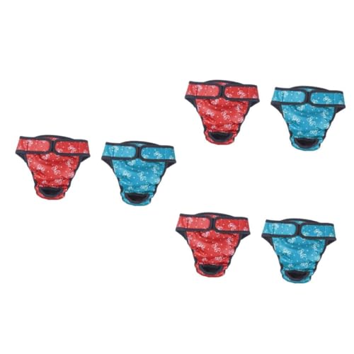 BESPORTBLE 6 STK Hundewindeln Hunde Unterhose Hunde windel Dog Diapers Hundeslip Windeln für Hündinnen Welpenwindeln Flaschenkühler für Babymilch Windeln für Hunde Hundephysiologische Hosen BESPORTBLE 6 STK Hundewindeln Hunde Unterhose Hunde windel Dog Diapers Hundeslip Windeln für Hündinnen Welpenwindeln Flaschenkühler für Babymilch Windeln für Hunde Hundephysiologische Hosen von BESPORTBLE